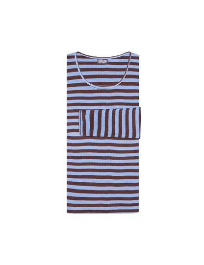 Brown/Light Blue