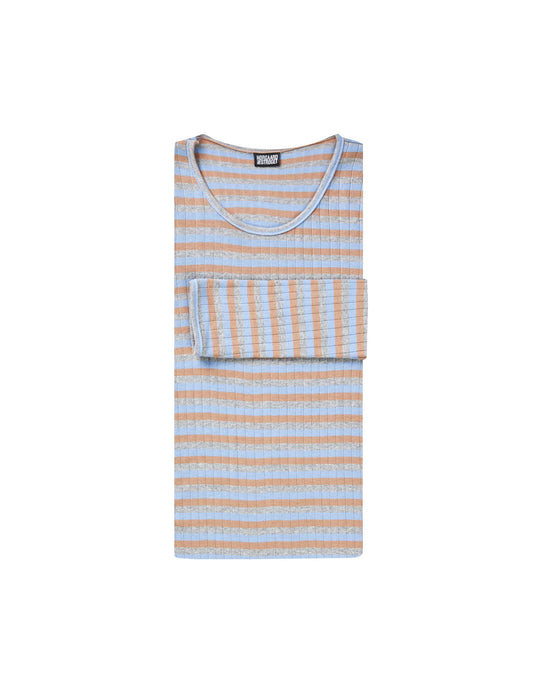 Camel/Blue/Grey Melange