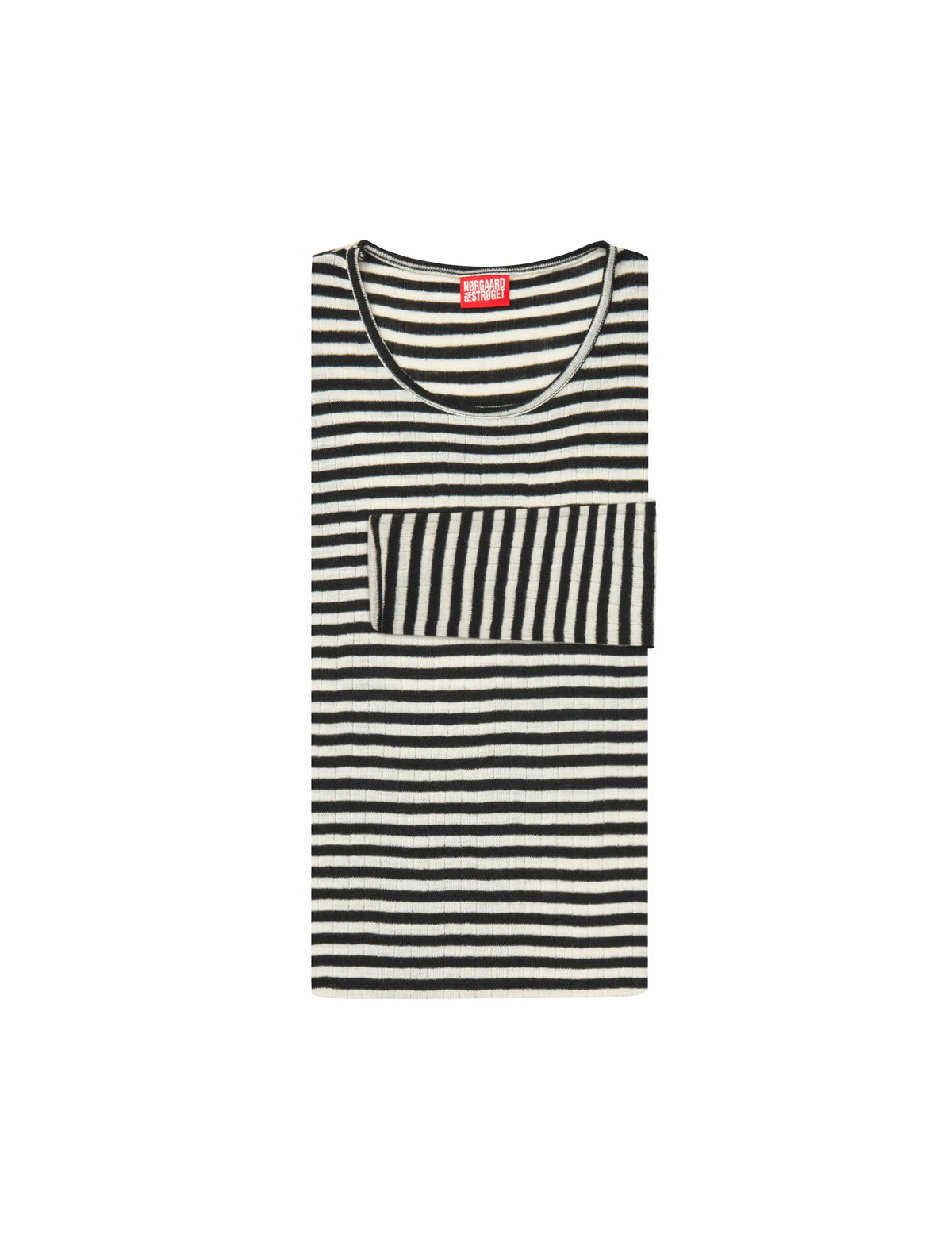 Black/Ecru Stripe