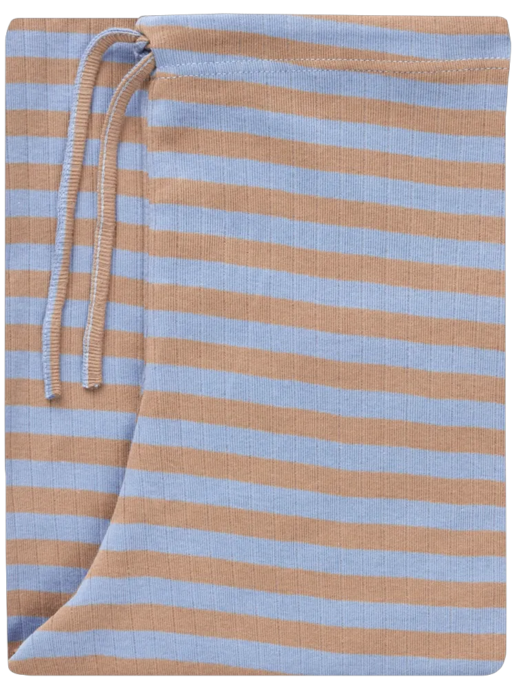 Camel/Light Blue
