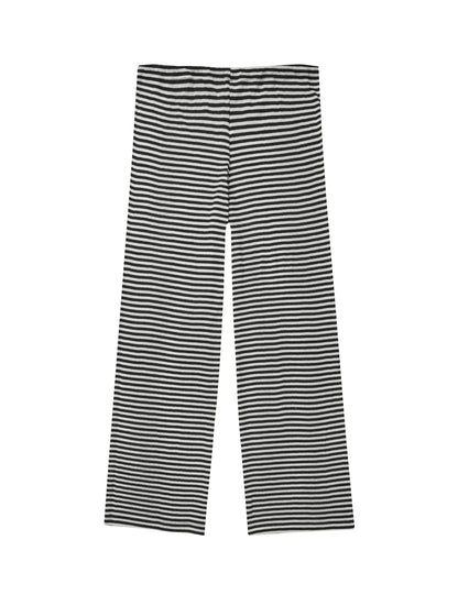 Black/Ecru Stripe