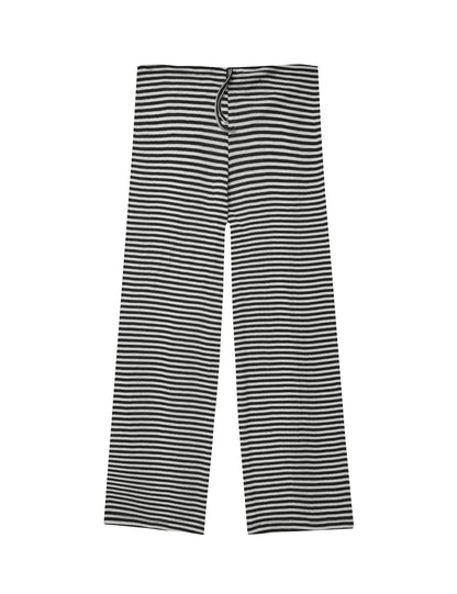 Black/Ecru Stripe