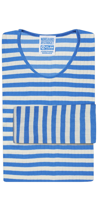 Plan Blue/Ecru