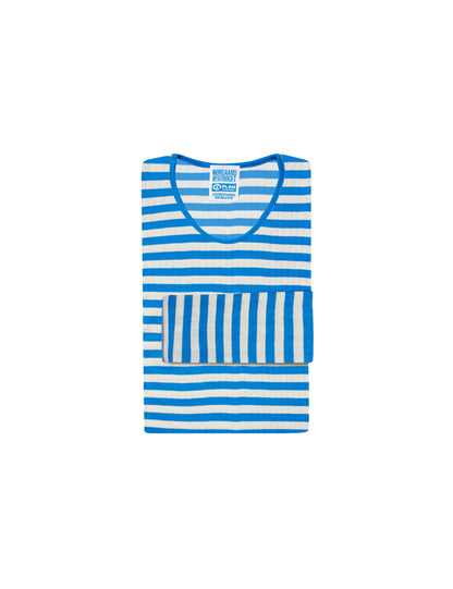 Plan Blue/Ecru