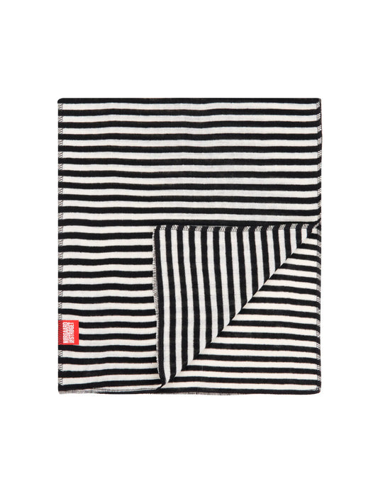 Black/Ecru Stripe