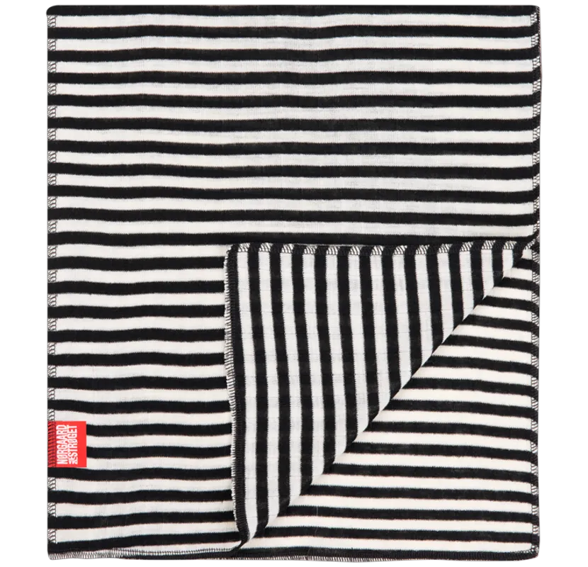 Black/Ecru Stripe